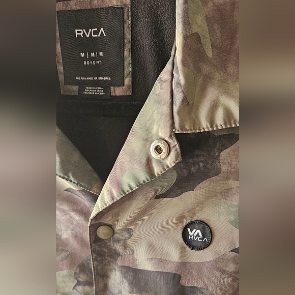 Boys Coat RVCA Jacket - Picture 4 of 15